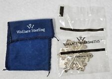 Vintage 1990 Wallace Sterling Snowflake Christmas Ornament Limited Edition 14g picture