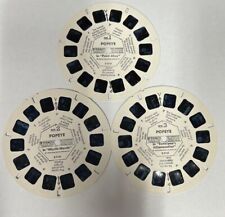 Vintage 1962 View-Master Reels Set of 3 Popeye King Features Syndicate USA picture