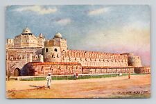 Postcard Delhi Gate Agra Fort India, Tuck Oilette L6 picture