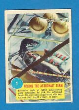 1963 Topps Astronaut Picking The Autronaut Team #1 picture