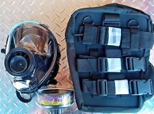 SGE 150 40mm NATO Gas Mask w 3M-CP3N Filter & Dropleg Pouch New Factory Sealed picture