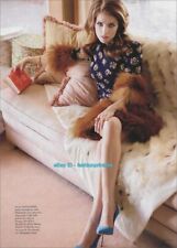 woman's LEGS Ankles CALVES Feet 1-Page Magazine Clipping - ELLE Anna Kendrick picture