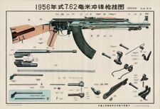 *Nice China Training POSTER Chinese Type 56 Kalashnikov rifle Norinco Polytech  picture