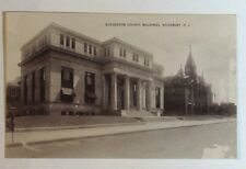 Gloucester County Buildings Woodbury New Jersey NJ Local View Postcard vintage U picture
