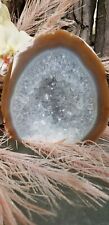 XL Polished Agate Geode With Cut Base Self Standing picture