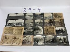 SVG24-4  Mixed Lot of 20 Stereoviews Cities, Places, Important People, President picture