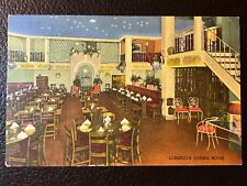 CASA LORENZO'S DINING ROOM ROCHESTER NEW YORK LINEN POSTCARD picture