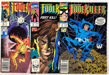 Marvel Comics Foolkiller Issues 1 Origin, Gregory Salinger app. 2 6 1990 9.2 NM- picture