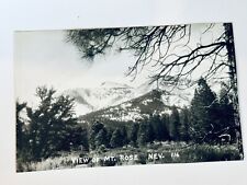 RPPC View of MT. ROSE Nevada Lake Tahoe Photo Postcard #137 picture