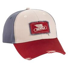 DEKALB SEED *RED TAN BLUE AMERICAN ANTIQUE TWILL BACK* CAP HAT *BRAND NEW* DS03 picture