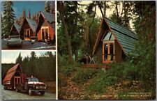 Vintage Kelowna, B.C. Canada Advertising Postcard PORTA CABANA Travel Trailer picture