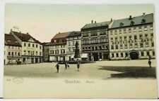 Germany Glauchau Market c1906 Postcard I18 picture