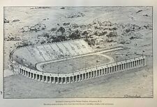 1914 Stadium and College Athletics Harvard Syracuse Yale Princeton  picture