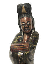 Vintage Chinese Imperial Empress  Wood Carved Sculpture   .... picture