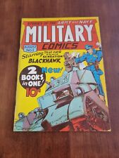 Marvel Flashback Miltary Comics #1 1941 Blackhawk Special Edition Reprint Comic picture
