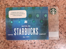 STARBUCKS France 2017 Cups Gift Card MINT US Seller picture