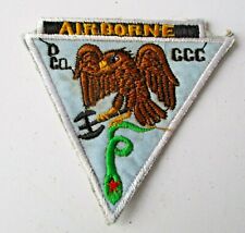 AIRBORNE US 5th SPECIAL FORCES CCN VINTAGE VIETNAM WAR PATCH picture