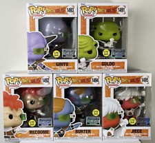 Funko POP Dragon Ball Z Ginyu Force GLOW Set of 5 - EE Exclusive - *SHIPS FAST* picture