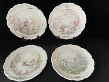 Series of 4 Royal Doulton Wind in the Willows Collector Plates picture