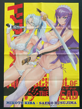 High School of The Dead x Triage Trinity Seven SAEKO MIKOTO LILITH Poster Anime picture