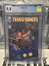 Transformers #1 CGC 1:25 Cliff Chang Variant Cover Starscream Optimus Prime New picture