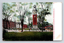 Postcard Providence RI Rhode Island Brown University Clock Tower AC Bosselman picture