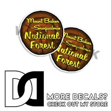 Mount Baker–Snoqualmie WA National Forest Decals CIRCLE 5