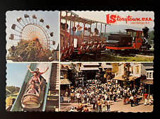 Multi View Postcard Storytown Amusement Park USA Lake George New York    A7 picture