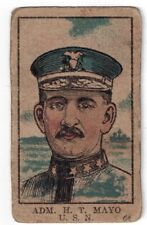 Mayfair Novelty War Leaders WW 1Trading Card W545  #64 ADM  R T MAYO    1920 picture