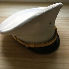 Vintage Bayly Hollywood Fla Art Caps US Army Officer Summer Service Cap w/ Visor picture