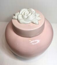 AVON Vintage 1946 Pink Fragrance Jar, RARE picture