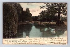 Mansfield OH-Ohio, Heineman Park Scenic View, Antique, Vintage c1906 Postcard picture