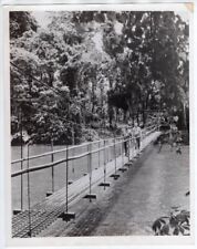 1943 Seabees Built Foot Bridge Over Matanikau River Guardalcanal News Photo picture