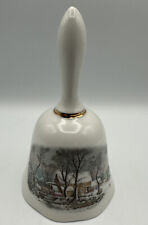 Currier and Ives Dinner Bell By AVON Awarded Exclusively To Avon Reps. picture