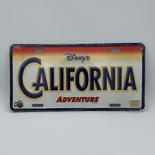 Disney California Adventure Metal License Plate Tag NEW Sealed RETIRED picture