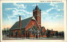 Beaver Falls Pennsylvania PA Church c1920s Postcard picture