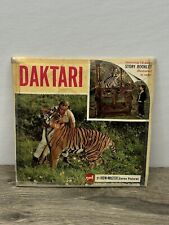 View-Master Daktari 3 Reel Packet With Booklet Vintage 1968 A Tigers Tale B498 picture