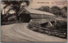 Perkinsville, Vermont Postcard 