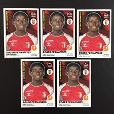 Roger Fernandes RC Rookie Lot of 5 Stickers Panini Futebol 2021 2022 (21-22) #398 picture