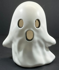 Halloween Blow Mold Ghost Boo LED Light Up Battery Operated Working See Video picture