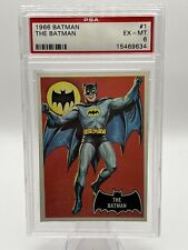 1966 Topps Batman The Batman #1 PSA 6 EX-MT Clean picture