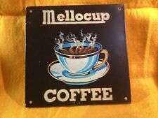  Unique Decorative Mellocup CoffeeTin/Metal Wall Sign 8X8