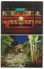Palm Beach FL Testa's Restaurant Postcard Florida picture