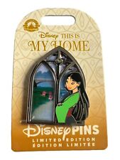 Disney Parks Pin 2024 Disneyland DLR DCA This is My Home Mulan Window LE 2500 picture