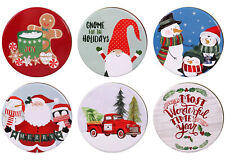 Christmas Round Tins Red Truck, Santa, Gingerbread + More YOUR CHOICE 🐧🎅 picture