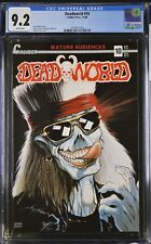DEADWORLD #10 CGC 9.2 NM- 1ST CROW AD BACK COVER JAMES O'BARR COVER 1988 CALIBER picture