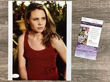 (SSG) Cute, Sexy LEAH PIPES Signed 8X10 Color Photo 