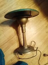 VINTAGE- FLYING SAUCER UFO DESK LAMP SIGHT LIGHT CORP MECHANIC AGE RARE 1940,S picture