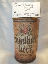 Gunther's Premium Dry Lager flat top picture