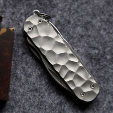 Stone pattern Titanium Handle for 58mm Swiss Army Rambler EDC multi-role Knife picture